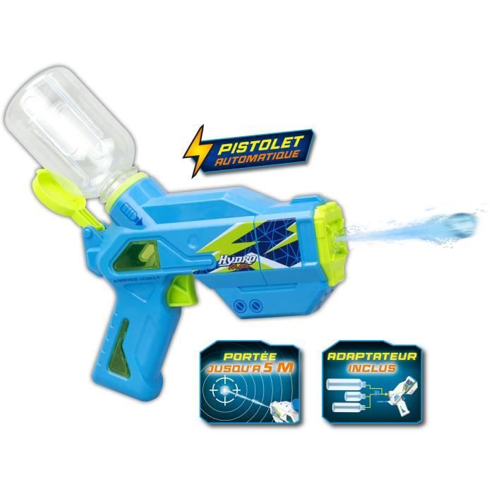 Pistola Ad Acqua Elettronica - Silverlit - Hydro Mad Mini Blaster Asst - Da 8 Anni
