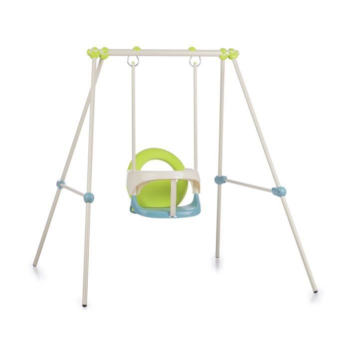 Smoby Portico Metal 1a Età Baby Swing - Altezza 120 Cm - Sicurezza Arceau