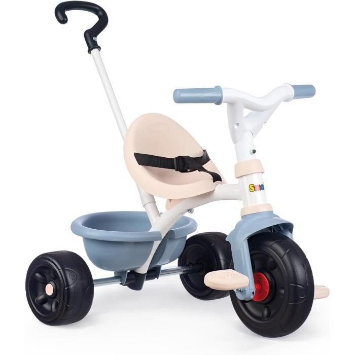 Bambini Evolutivi Del Triciclo Smoby Sii Divertente - Struttura In Metallo - Blu