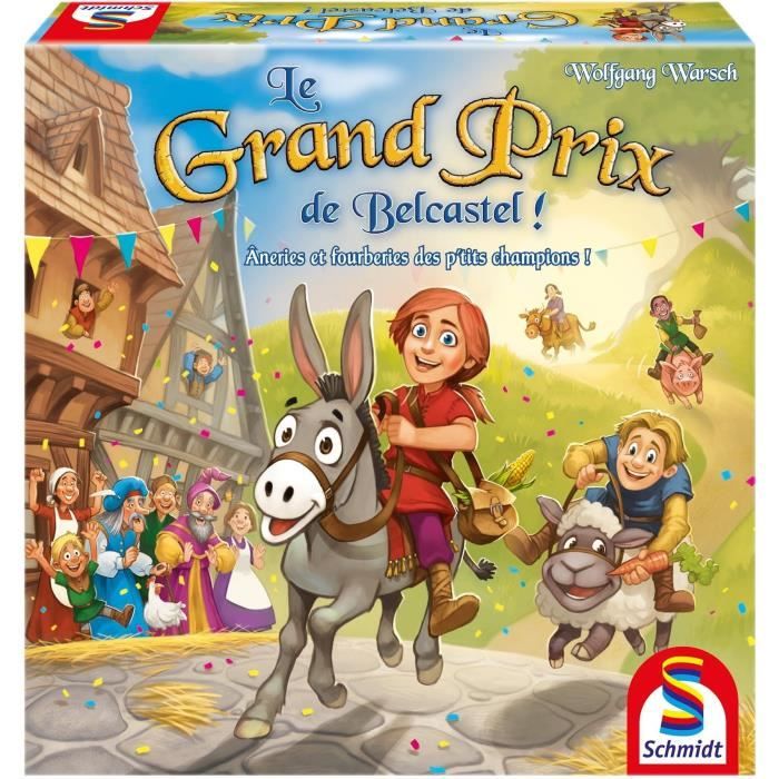 Il Gran Premio Di Belcastel - Gioco Da Tavolo - Schmidt Spiele