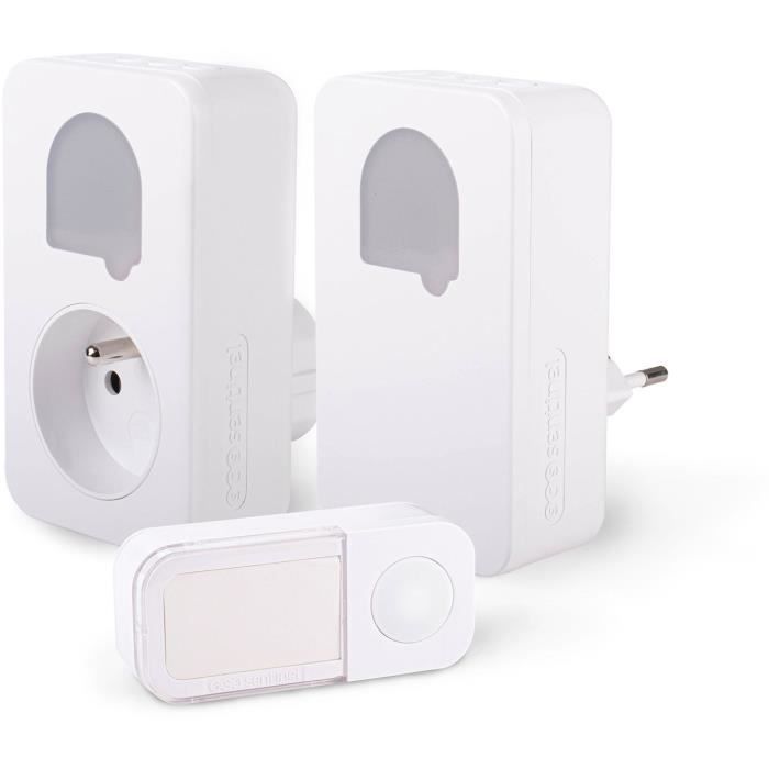 Campanelli - Scs Sentinel - Sone Duo - Senza Fili E Senza Batteria - Set Da 2 - Portata 150+50 Metri - Autoalimentato