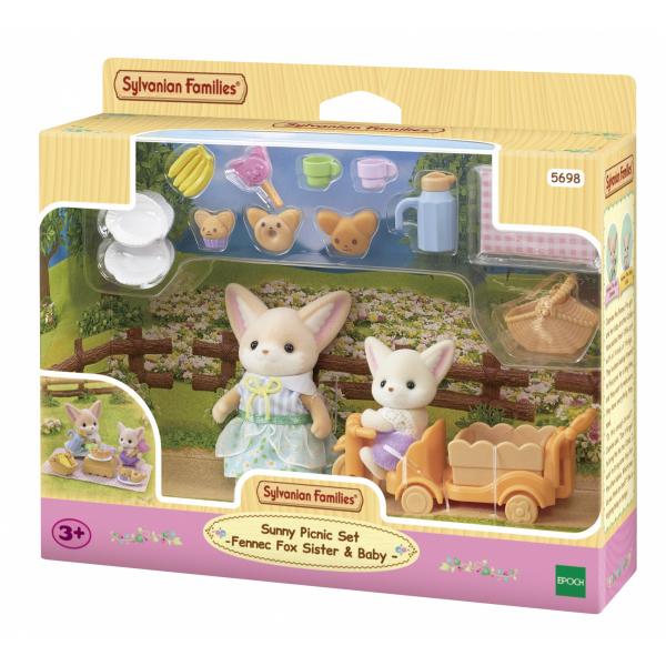 Il Set Da Picnic Di Fennec - Famiglie Sylvanian Brothers And Sisters