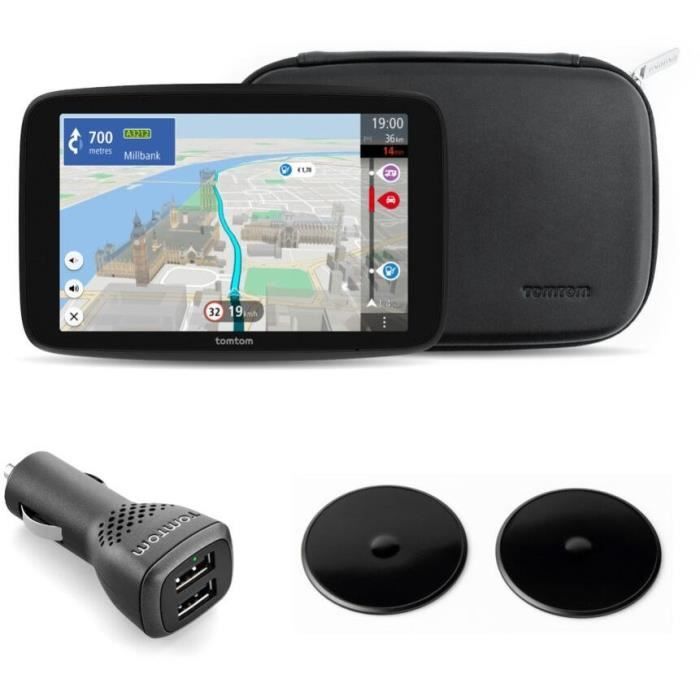 Navigatore Gps - Tom Tom - Go Camper Max 7 - Premium Pack Nuova Generazione - 7 - Mappa Del Mondo