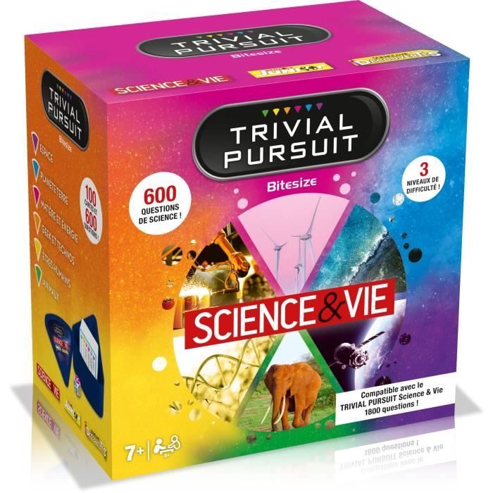 Trivial Pursuit Viaggi Scienza E Vita - Gioco Da Tavolo - Mosse Vincenti - Trivial Pursuit Con 600 Domande Su Scienza E Vita.