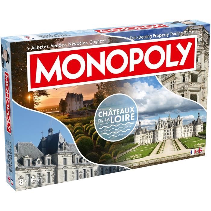 Monopoly Chateaux De La Loire - Gioco Da Tavolo - Winning Moves