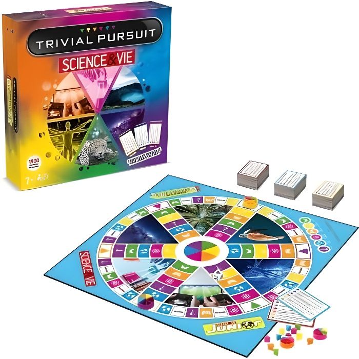 Trivial Pursuit Science & Life - Plateau Game - Mosse Vincenti