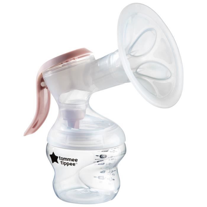 Tommee Tippee Made For Me Simple Manual, Ergonomic, Silent, Transportable, Biberon Incluso