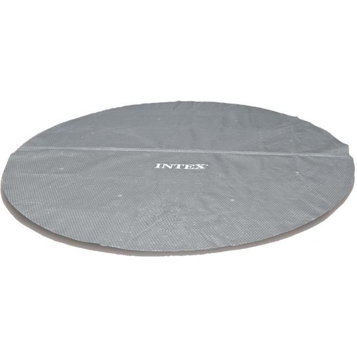 Copertura A Bolle Rinforzata Per Piscine - Tonda - Ø 4,27 M - Grigio