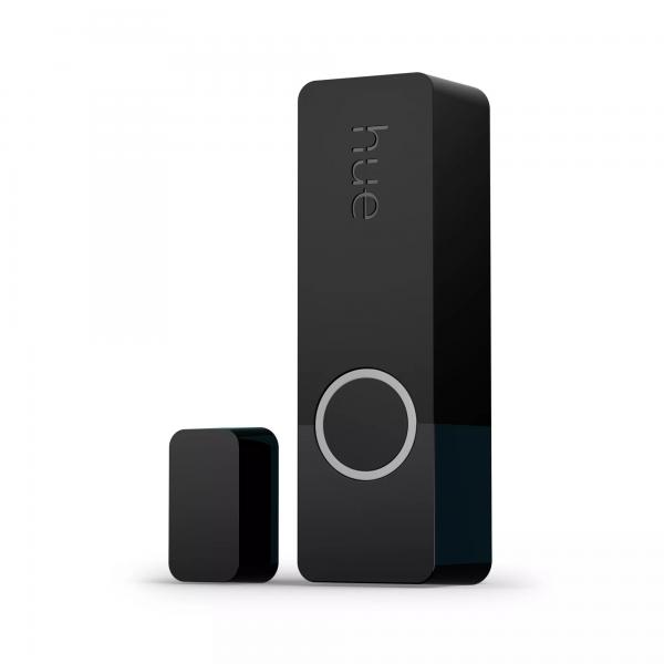 Sensore Di Contatto - Philips Hue - Sicuro - Nero - Installazione Facile - Controllo Tramite App Hue