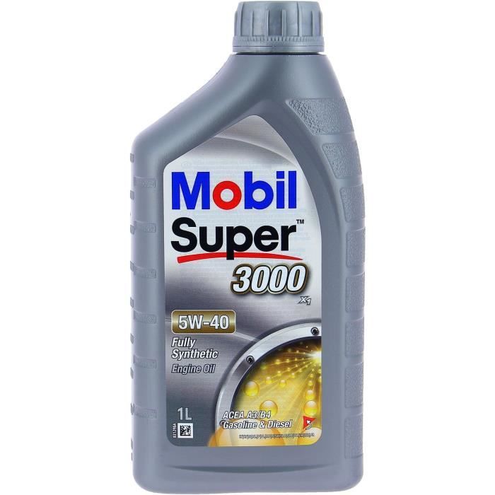 Tanica Olio Motore - Mobil - S3000 5w40 - 1 L - 4 Stagioni