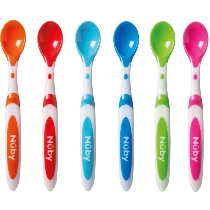 Set 6 Cucchiaini Per Lo Svezzamento - Nuby - Multicolore