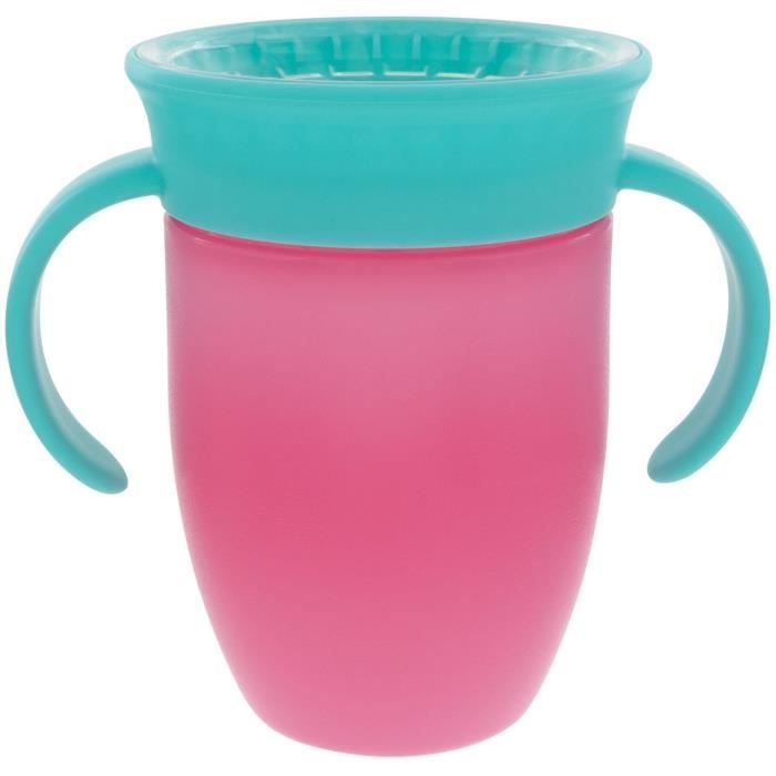 Set 2 Tazze 360° Con Manici - Nuby - Bambina