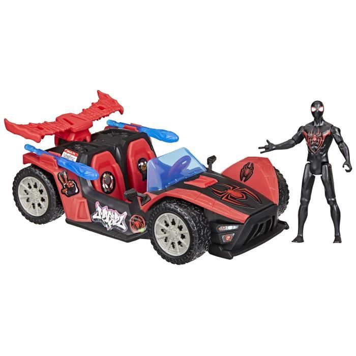 Miles Morales Remix Race Car Figure, Personaggio E Auto, Età 4+, Marvel SpideR-Man Venomversus Epic World Of Action