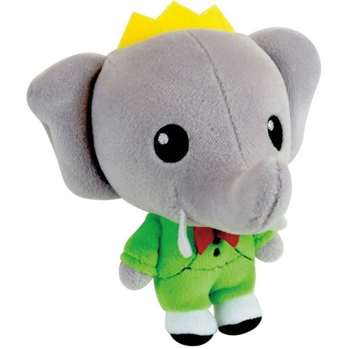Peluche Elefante Da Collezione - Jemini - Babar - Kid'collect +/- 13 cm