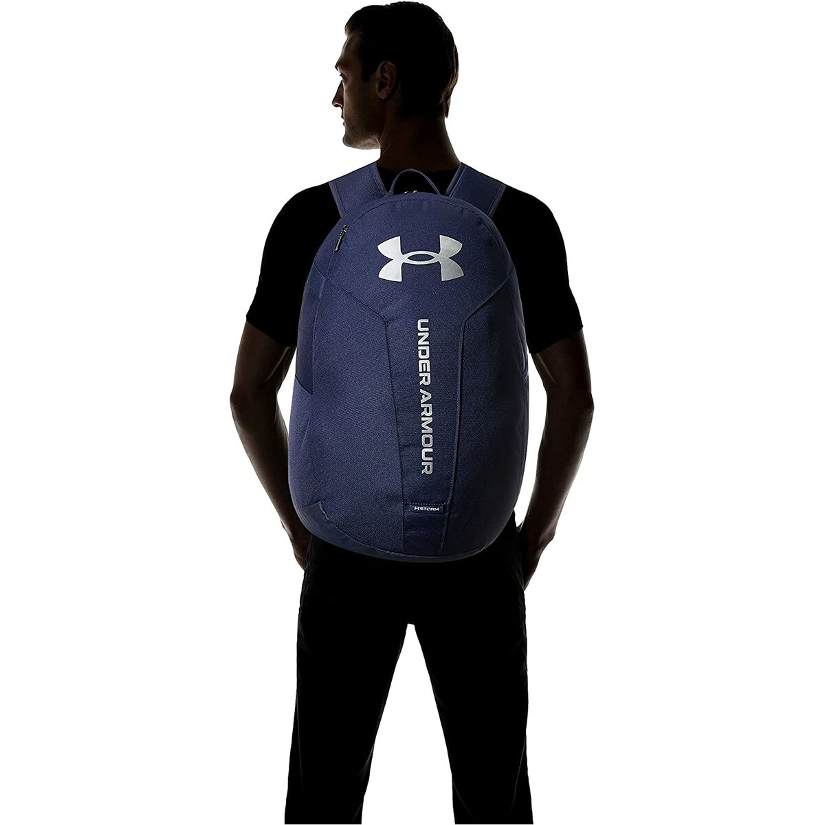 Zaino Sportivo Under Armour Hustle Lite Blu Marino - Image 6