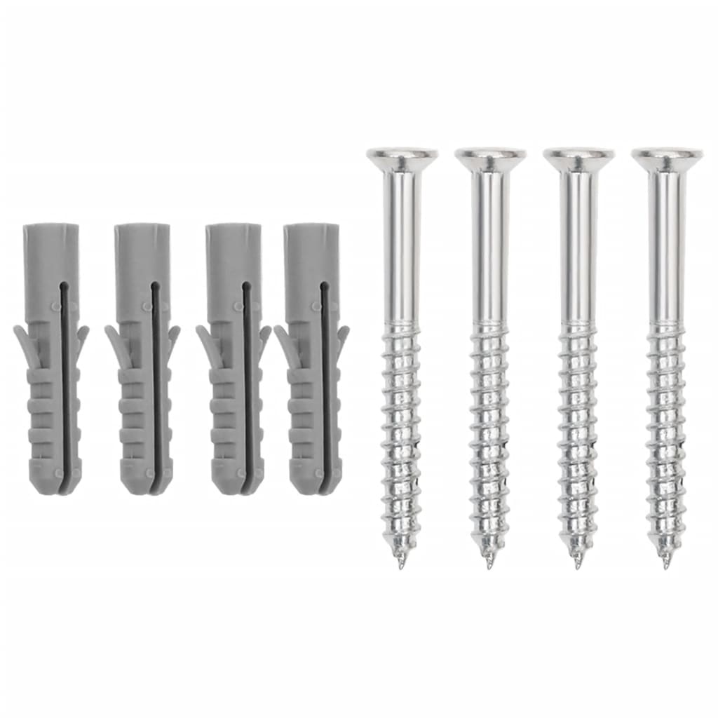 vidaXL Fahrradständer 2 Stk. Wandmontage Verzinkter Stahl - Image 6