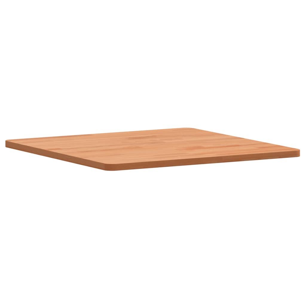 vidaXL Tablero de mesa cuadrado de madera maciza de haya 50x50x1,5 cm - Image 4