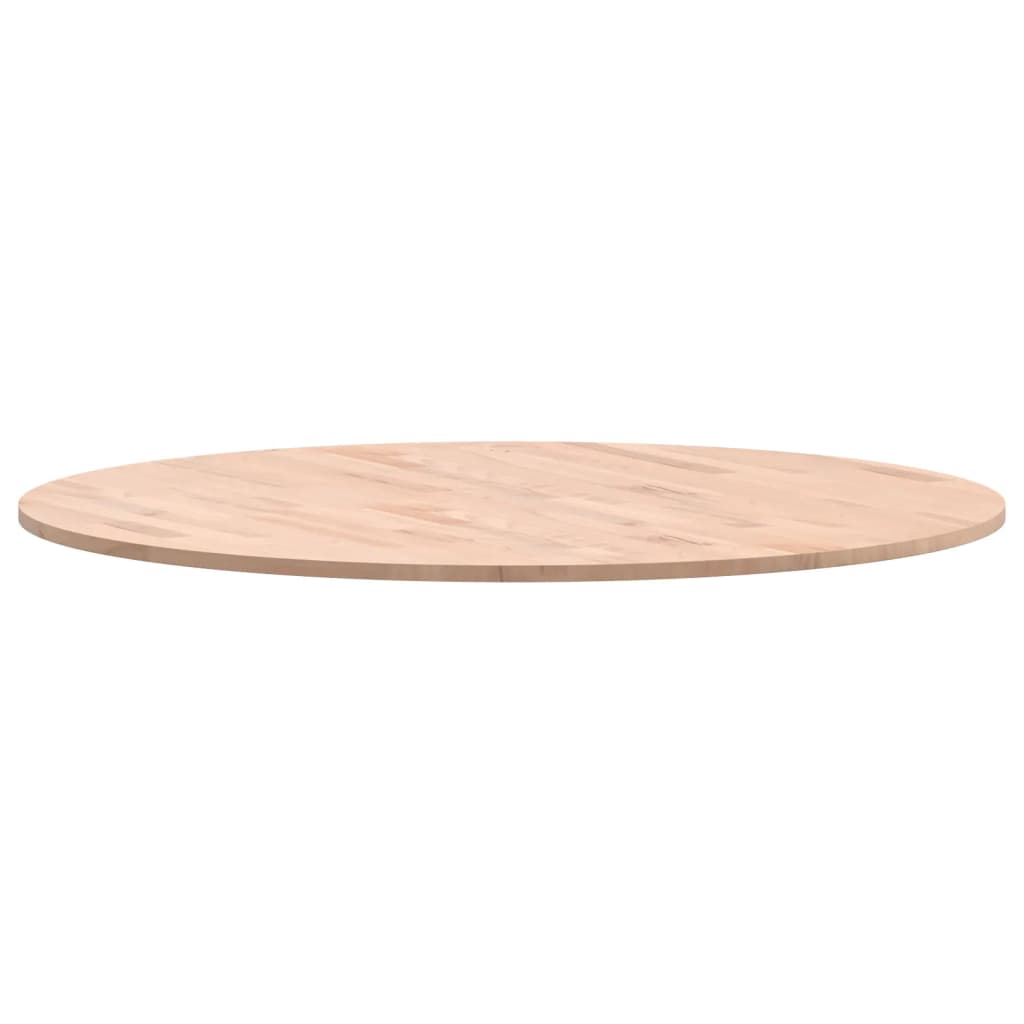 vidaXL Tablero redondo de madera maciza de haya Ø90x1,5 cm - Image 6