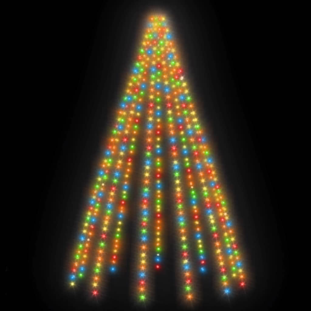 vidaXL Weihnachtsbaum-Beleuchtung 500 LEDs Mehrfarbig 500 cm - Image 5