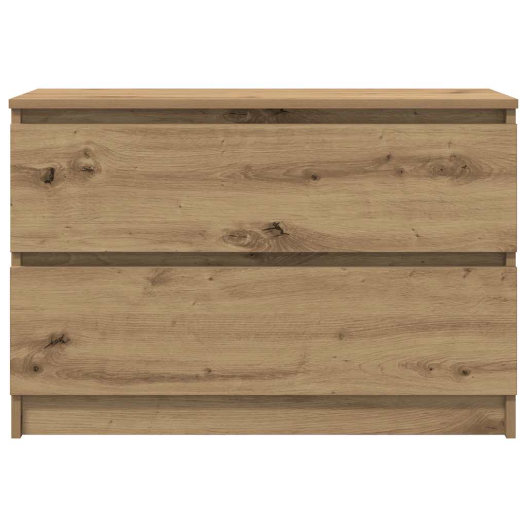 vidaXL Mueble de TV Artisan Roble 80x35x54 cm Madera de ingeniería - Image 6