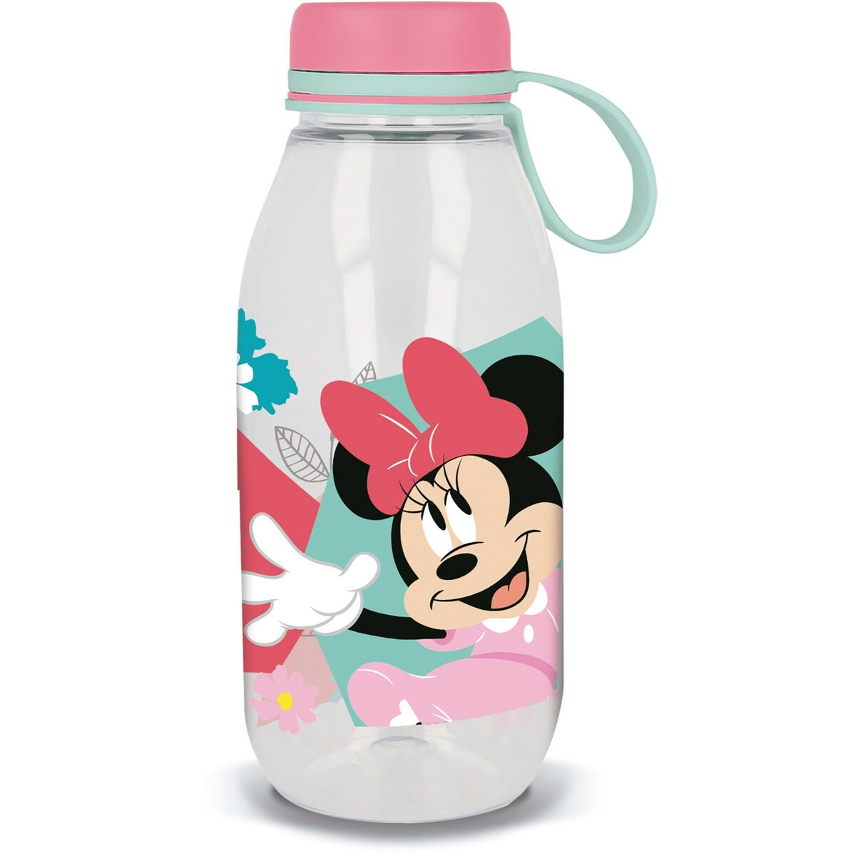 Bottiglia d'acqua Minnie Mouse CZ11359 460 ml Rosa Silicone