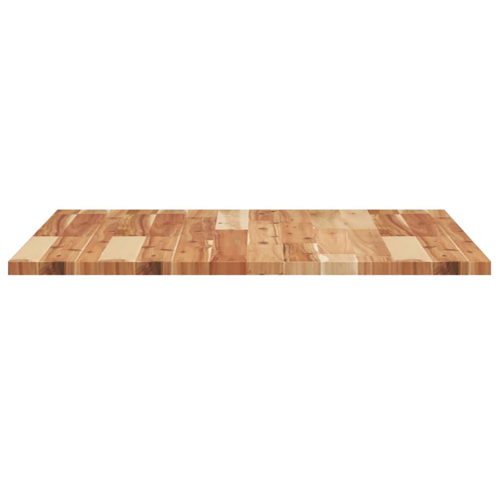 vidaXL Tablero de mesa cuadrado madera maciza de acacia 70x70x2 cm - Image 6