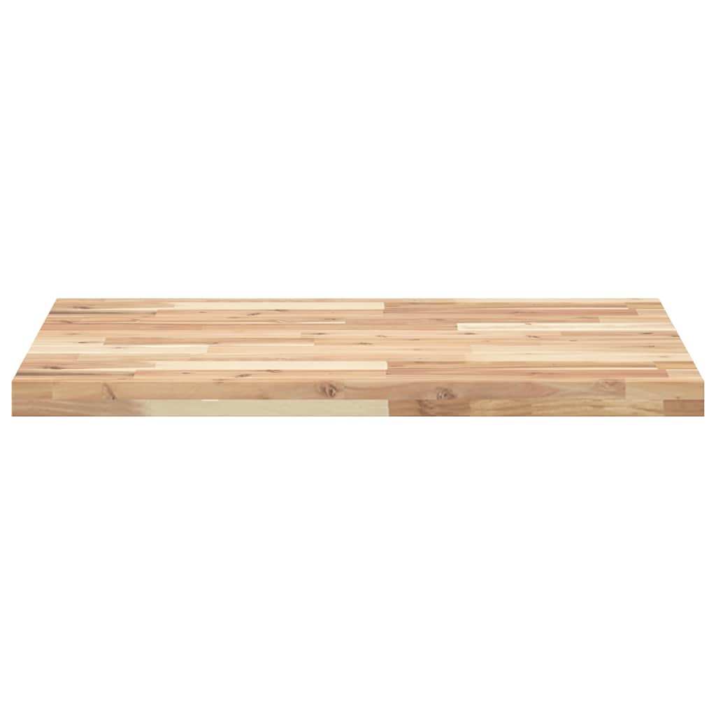 vidaXL Tablero de mesa rectangular madera maciza acacia 80x60x4 cm - Image 5