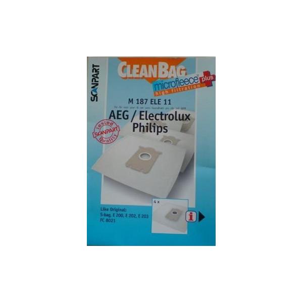 Sacchetto di Ricambio per Aspirapolvere Scanpart M 187 ELE11