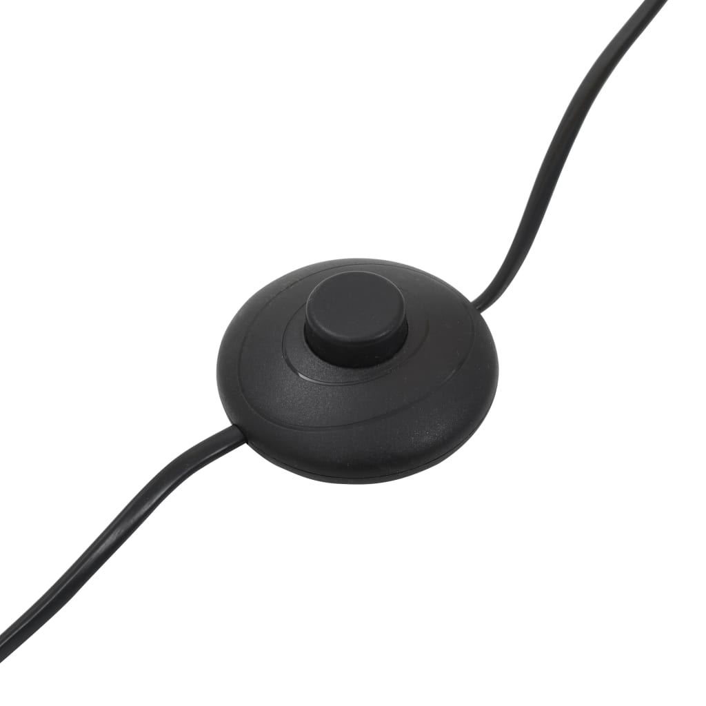 vidaXL Lampadaire avec support en acier 135 cm Beige - Image 6