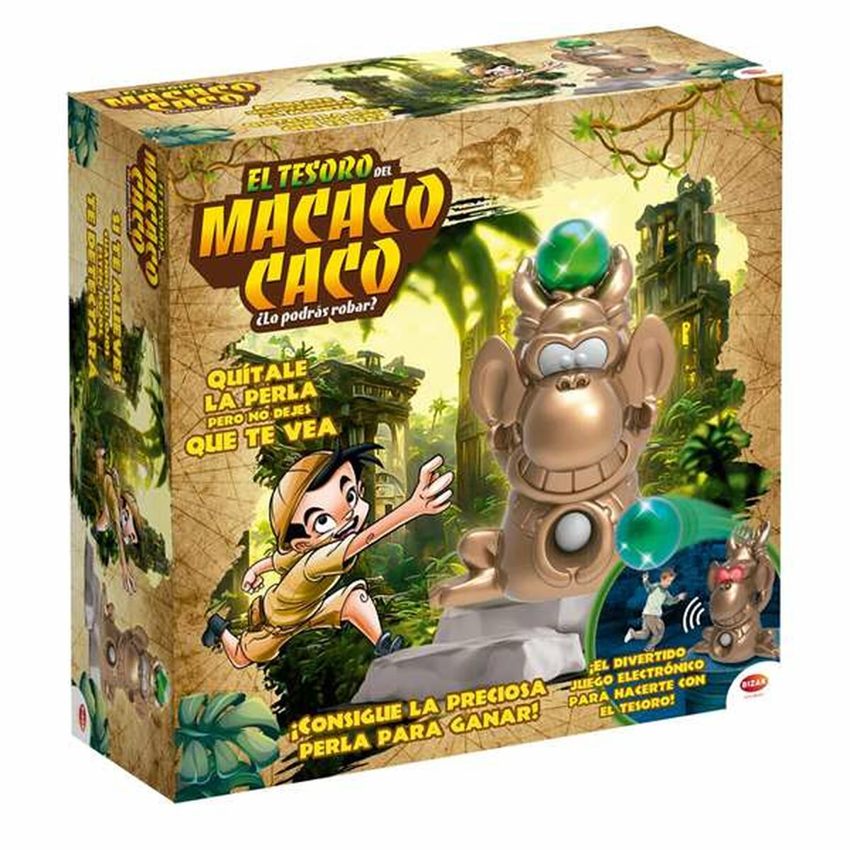 Gioco da Tavolo Bizak El Tesoro Del Macaco Caco