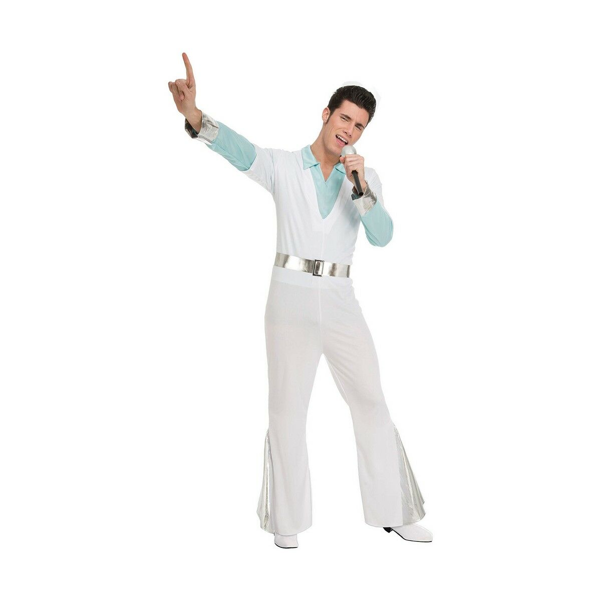 Costume per Adulti My Other Me Dancing Fever Disco 3 Pezzi Taglia:M/L