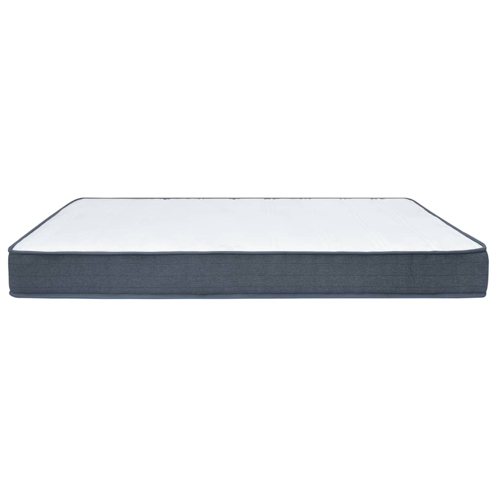 vidaXL Colchón box spring tela 160x80x20 cm suavidad media - Image 4