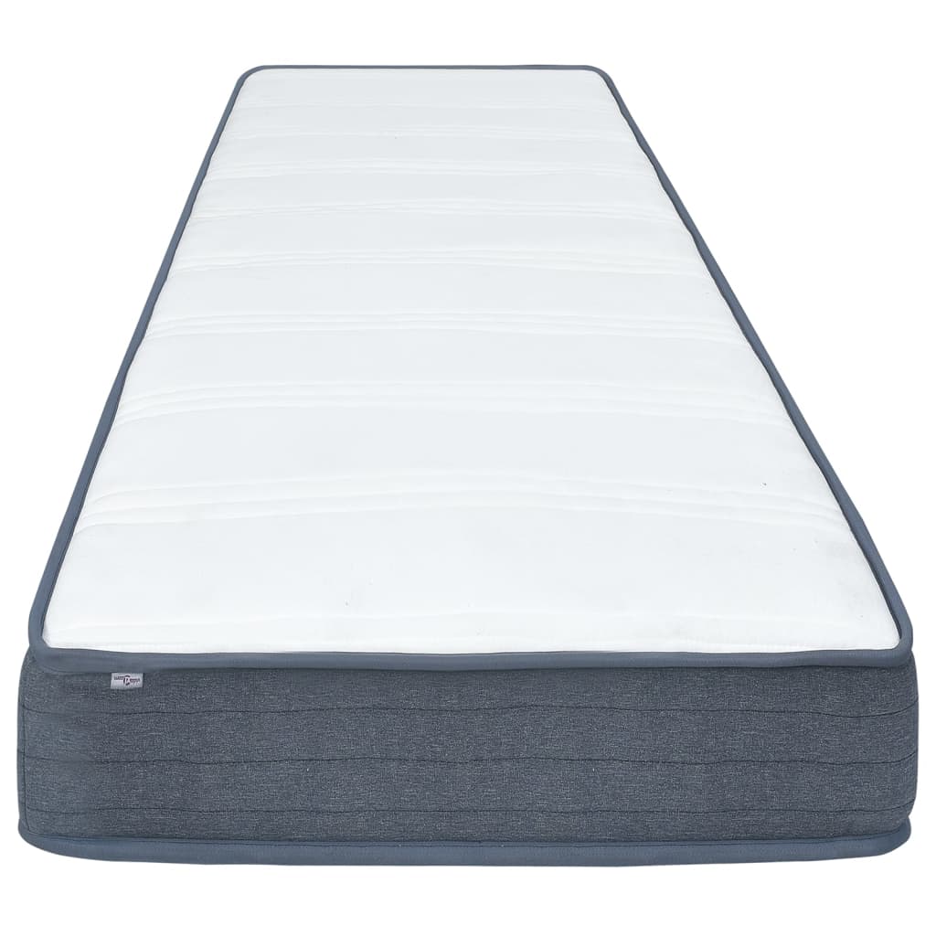 vidaXL Colchón box spring tela 160x80x20 cm suavidad media - Image 3