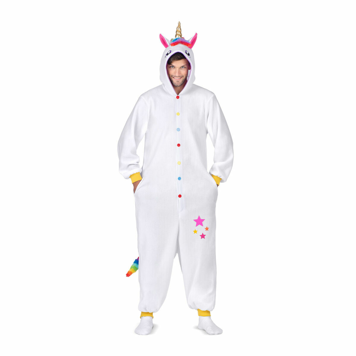 Costume per Adulti My Other Me Unicorno 2 Pezzi Taglia:XS/S/M