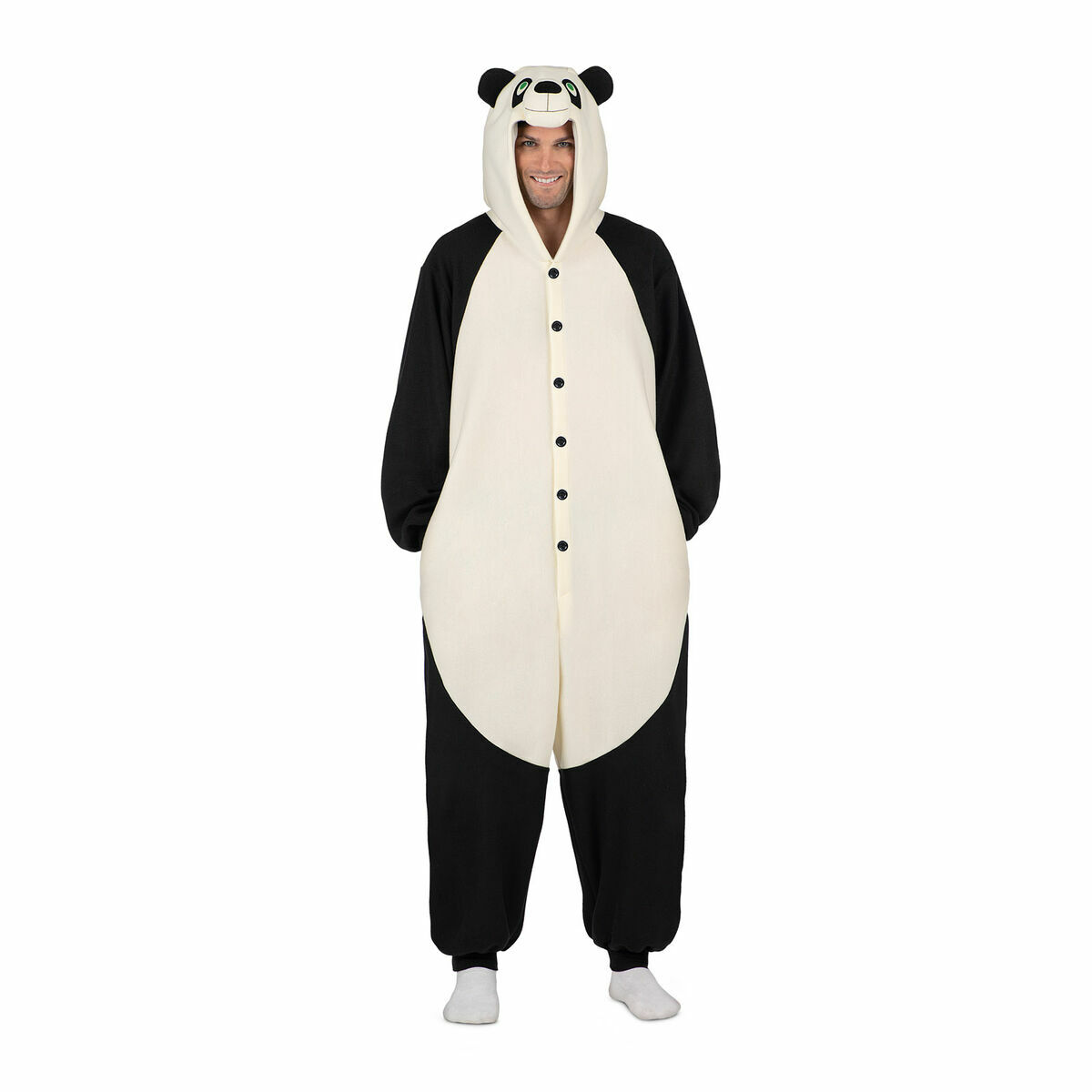 Costume per Adulti My Other Me Panda 2 Pezzi Taglia:XS/S/M