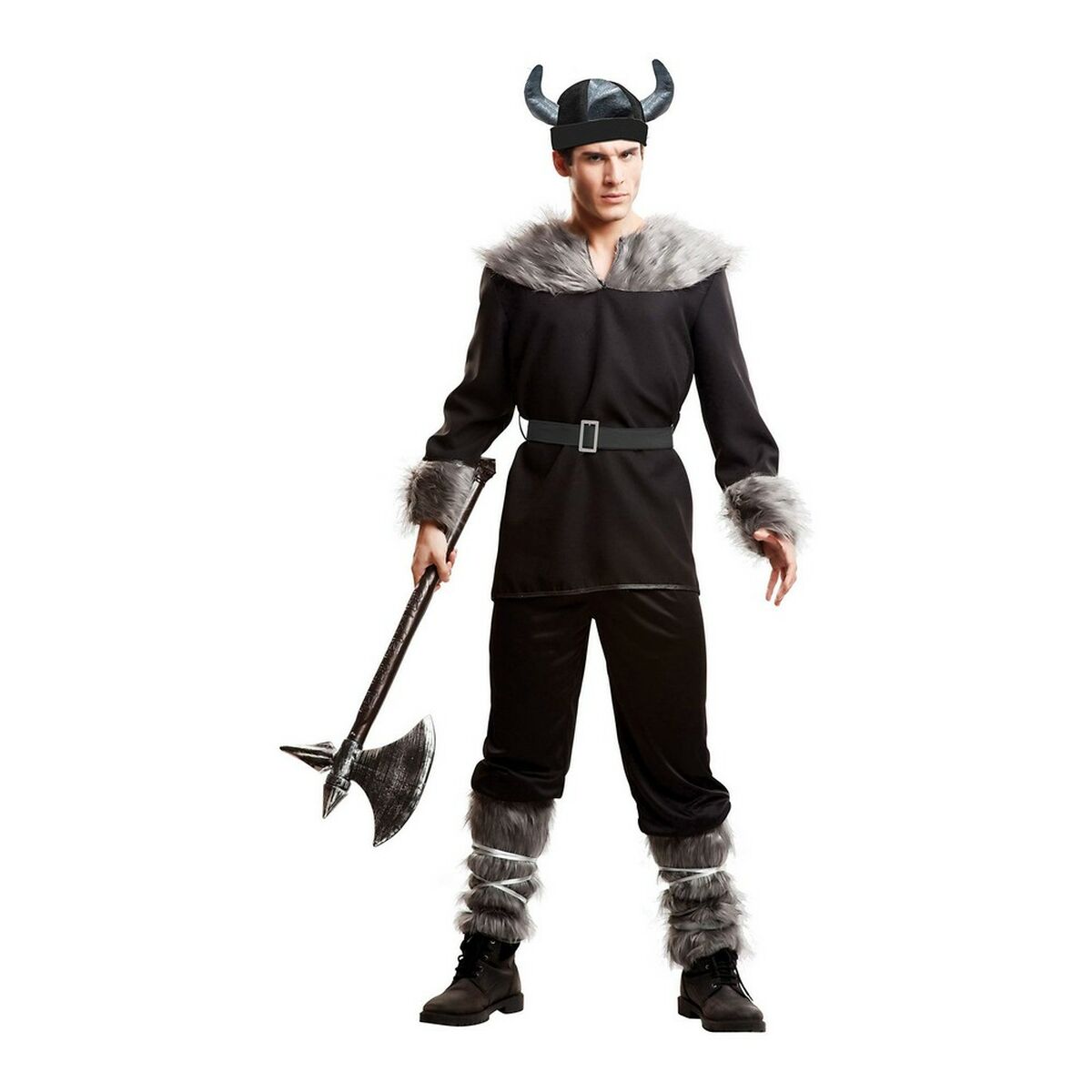 Costume per Adulti My Other Me Vikingo Nero S