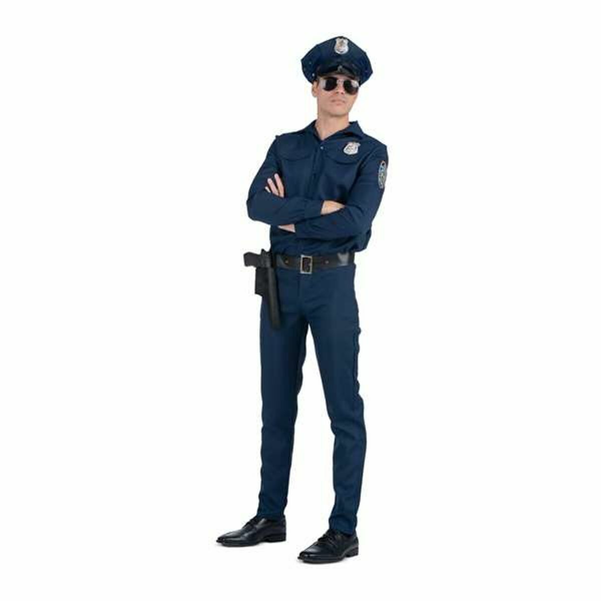 Costume per Adulti My Other Me Azzurro Poliziotto Taglia:3-4 Anni