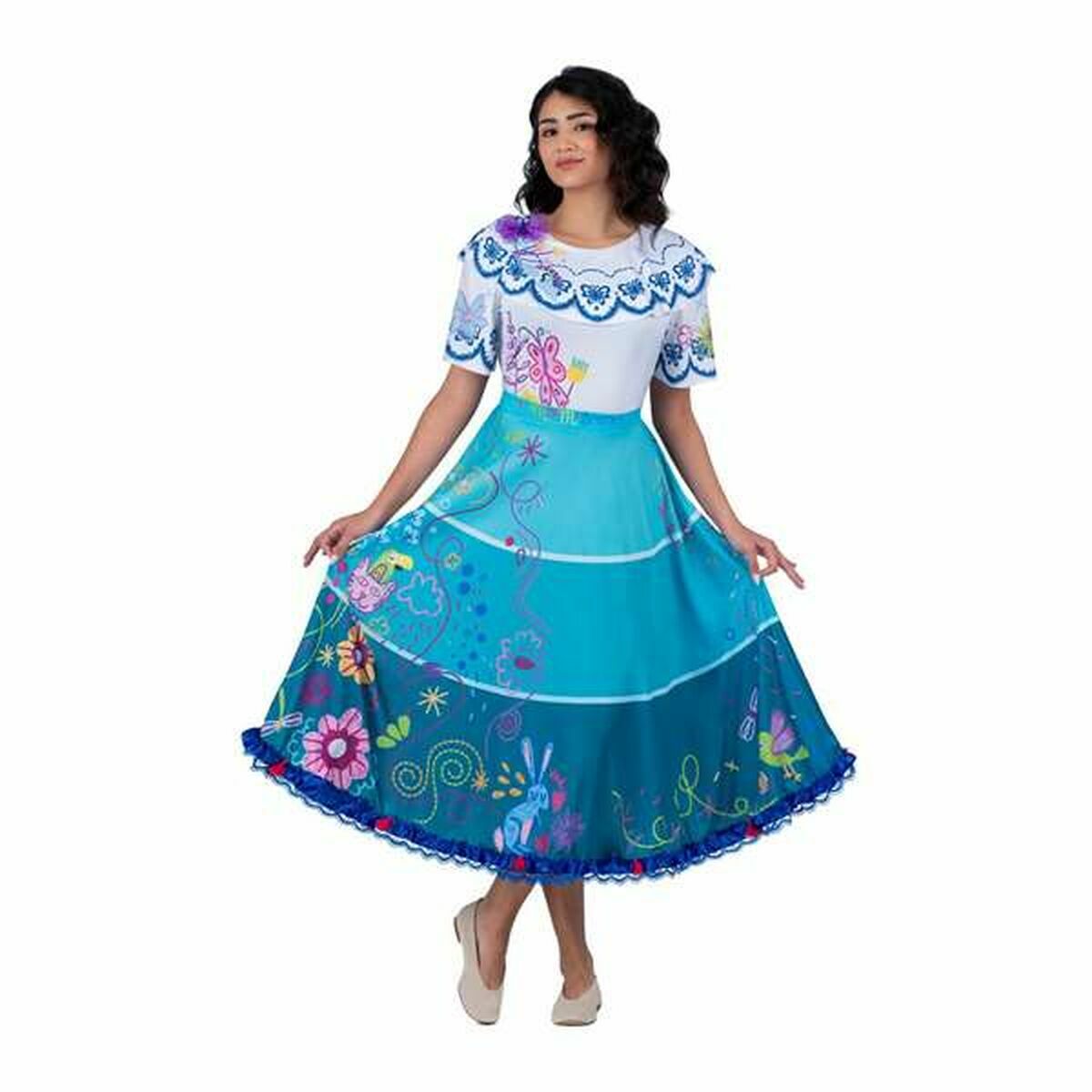 Costume per Adulti My Other Me Colombia Vestito Taglia:XL