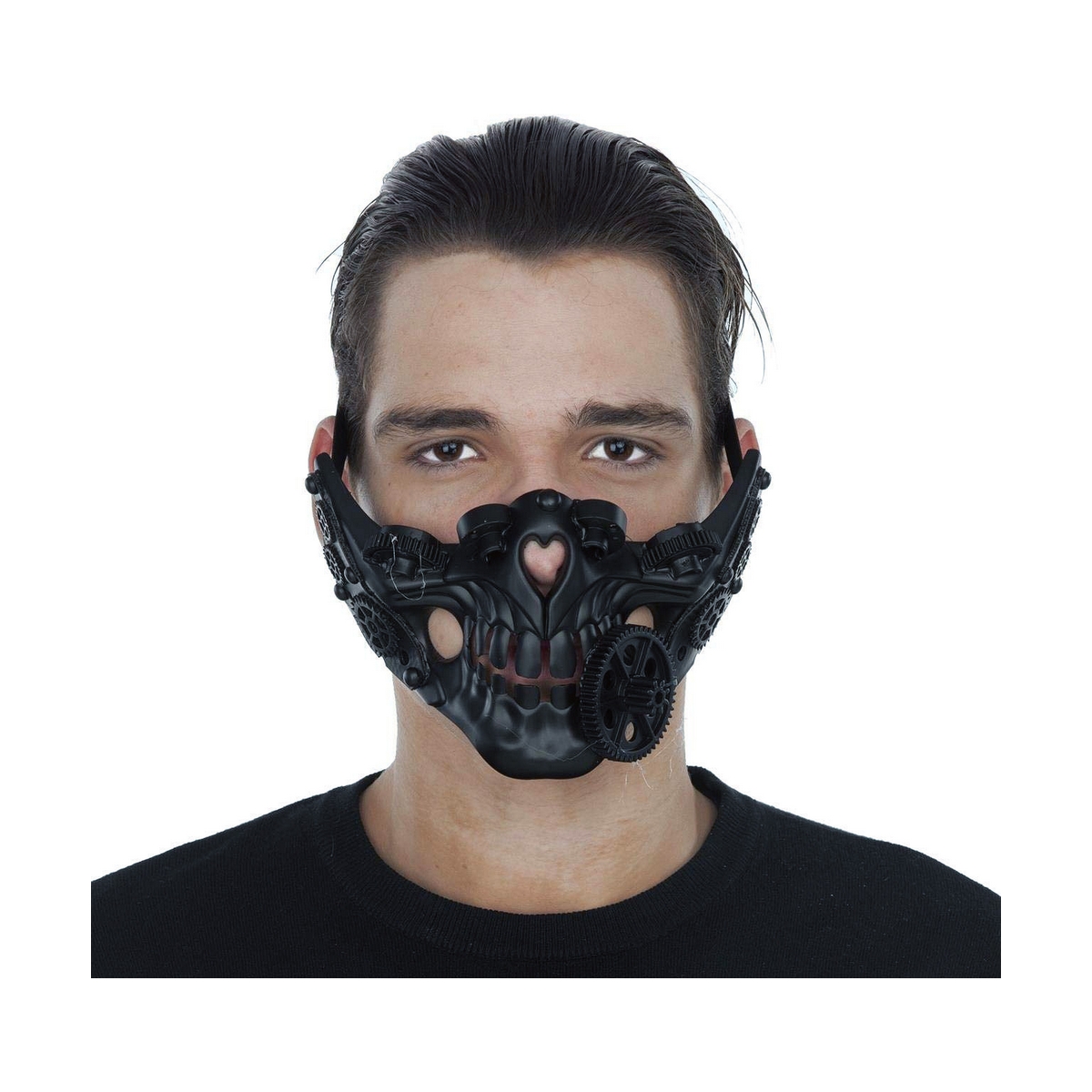 Maschera My Other Me Nero S Taglia unica Steampunk