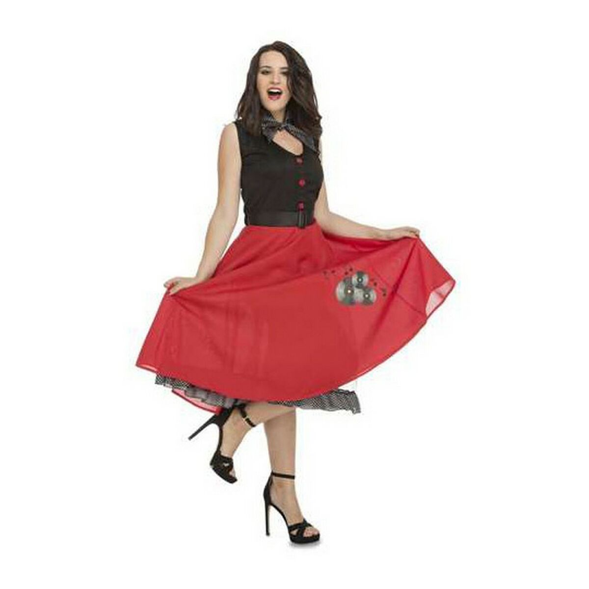 Costume per Adulti My Other Me Chica Ye-Ye Cantante Rock Taglia:M/L