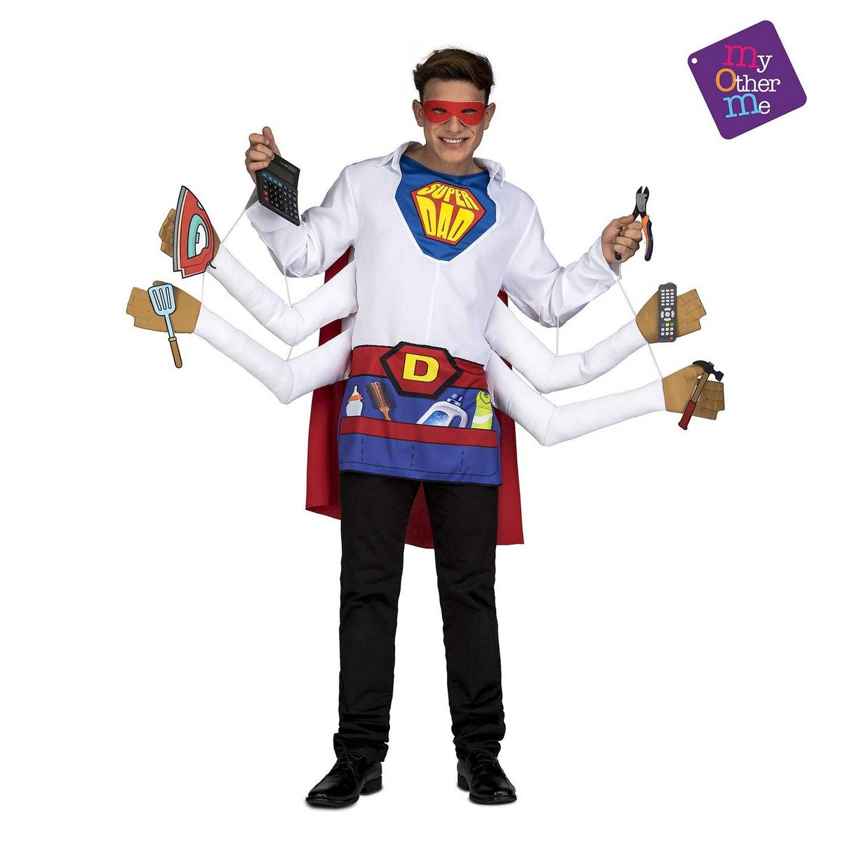 Costume per Adulti My Other Me SuperDad M/L