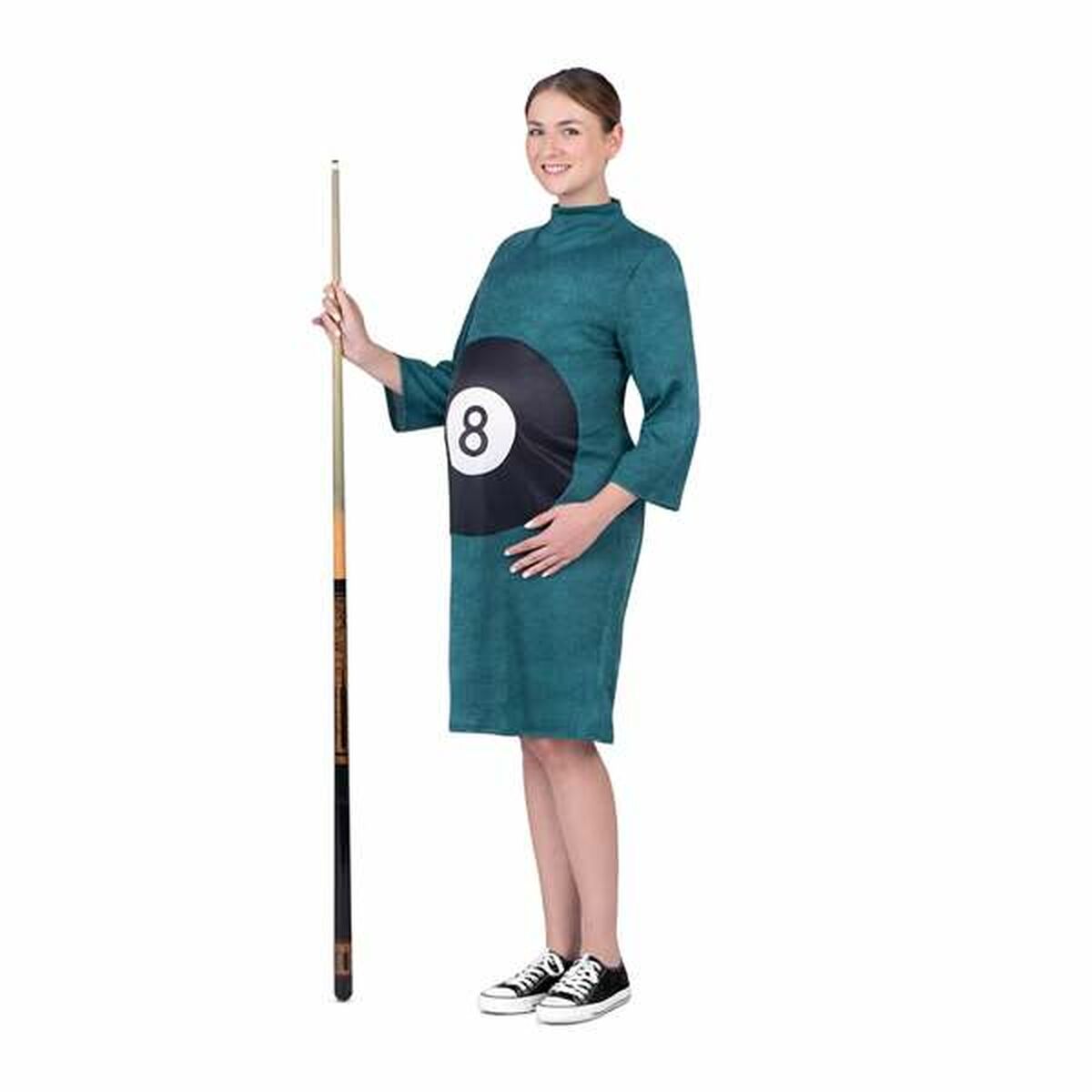 Costume per Adulti My Other Me Nº8 Taglia unica Incinte Biliardo Verde
