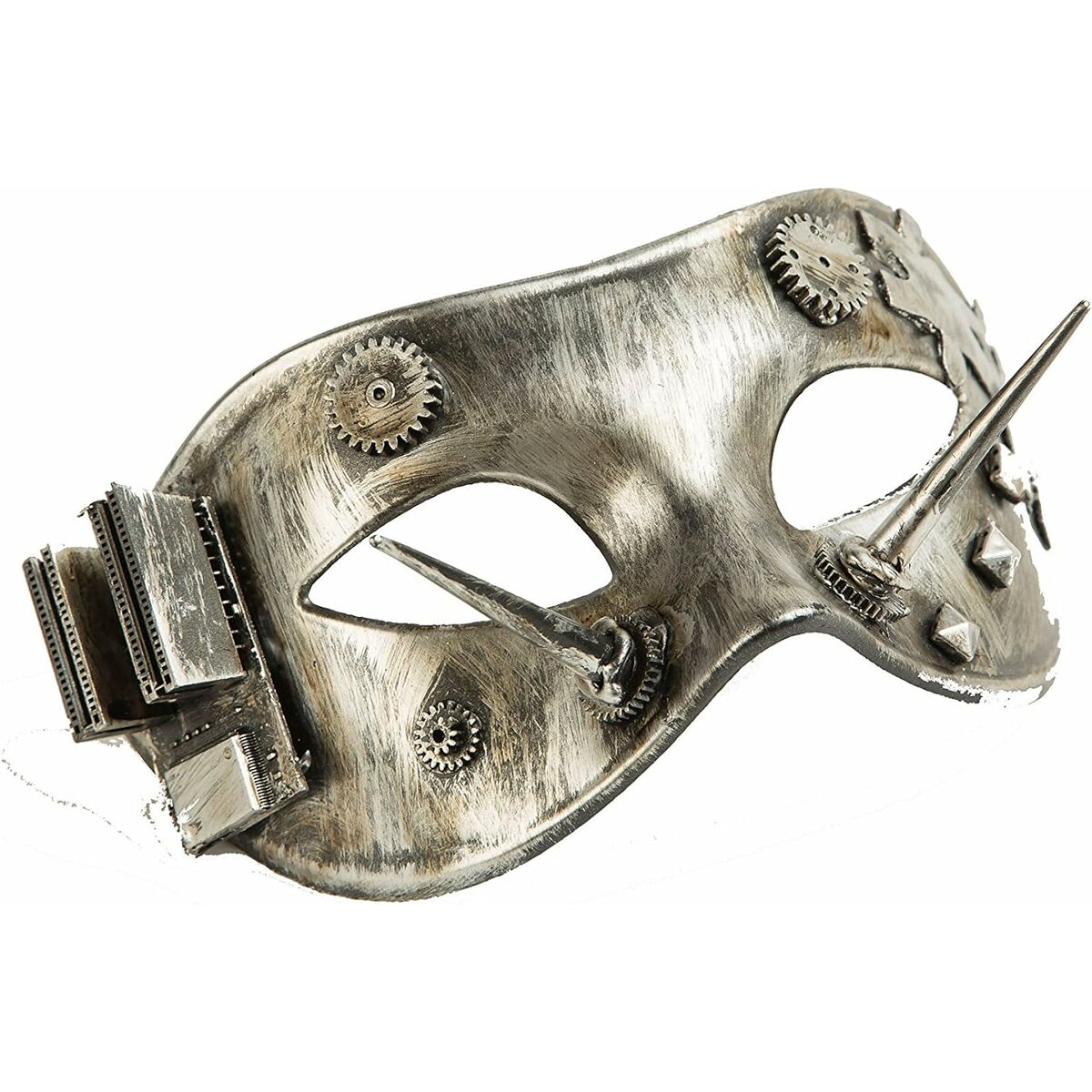 Mascherina My Other Me Taglia unica Steampunk Metallizzato Multicolore