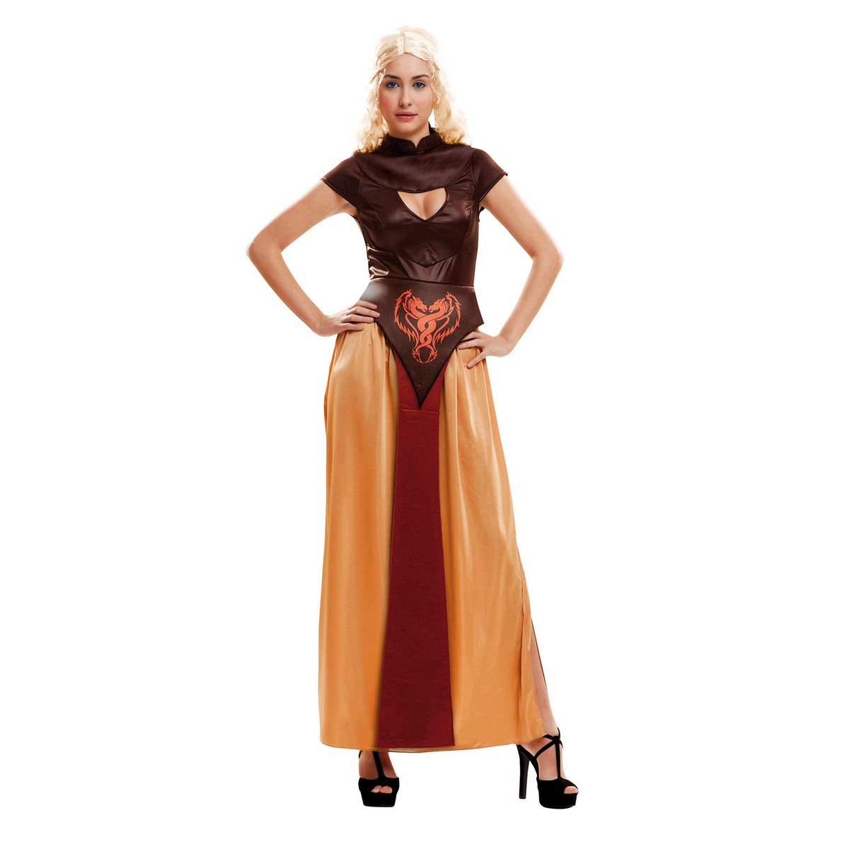 Costume per Adulti My Other Me Regina Guerriera Marrone S