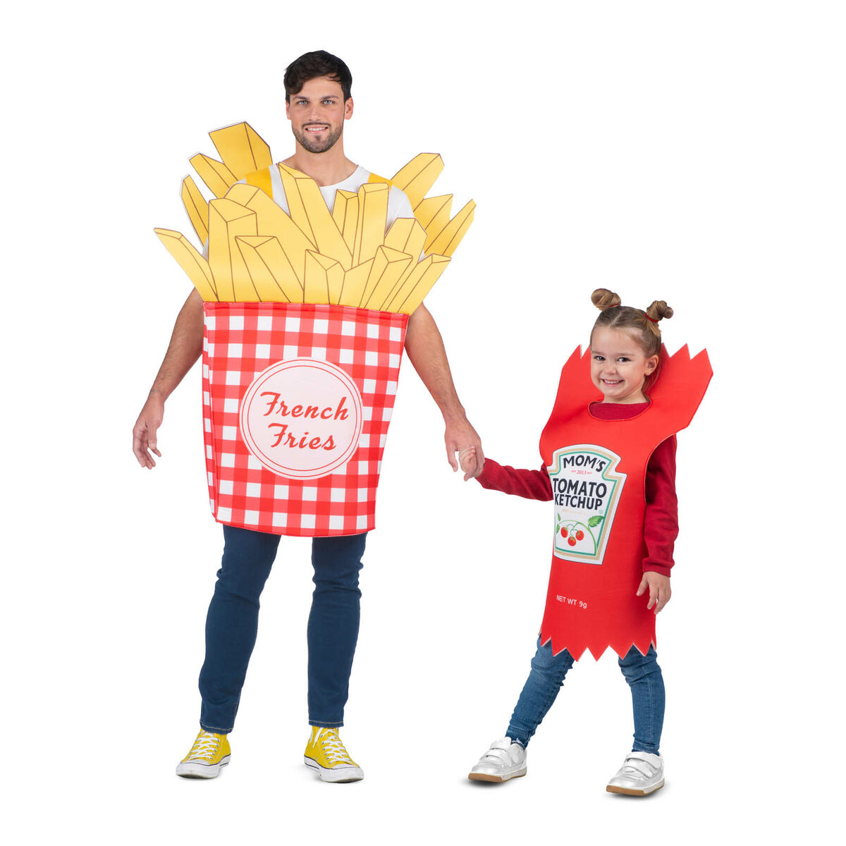 Costume per Adulti My Other Me Patate Fritte Ketchup Taglia unica
