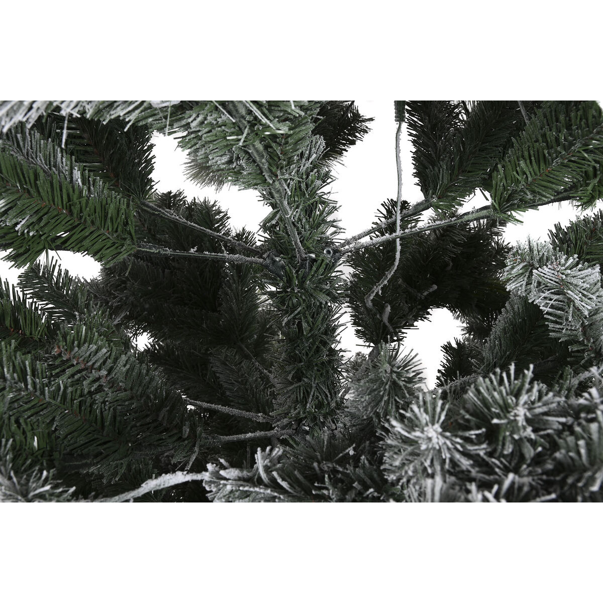 Albero di Natale Home ESPRIT Verde PVC Metallo Nevoso 155 x 155 x 240 cm - Image 4