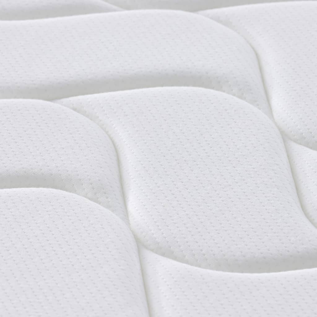 vidaXL Colchón de muelles ensacados firmeza media 90x200 cm - Image 6