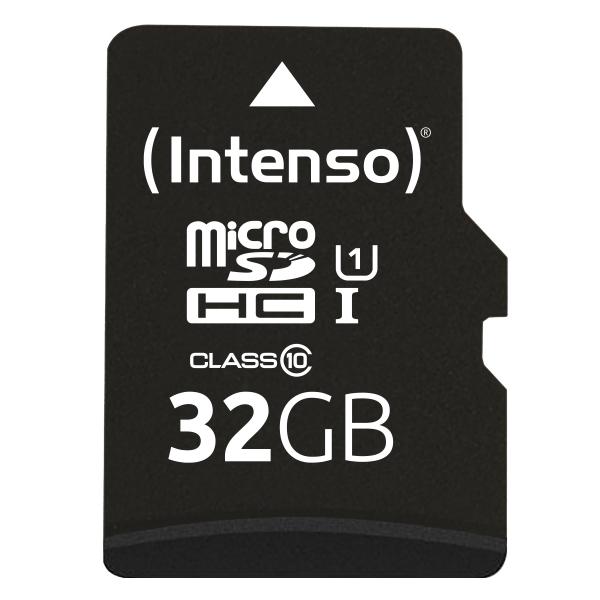 Scheda Di Memoria Micro SD con Adattatore INTENSO 3423480 32 GB