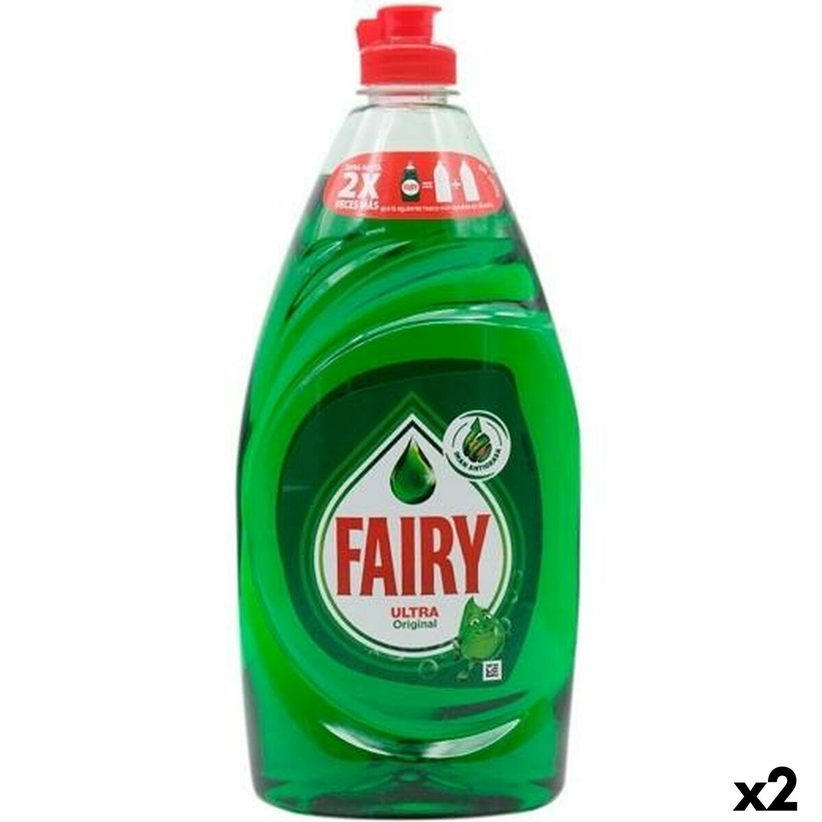 Detersivo Liquido per Stoviglie Fairy Ultra 650 ml (2 Unità)