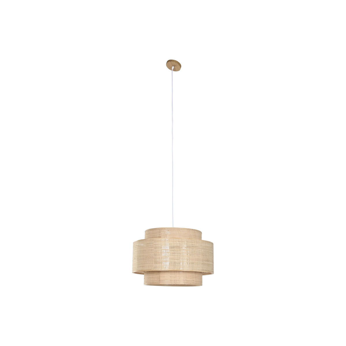 Lampadario Home ESPRIT Marrone Bambù 50 W 56 x 56 x 37 cm